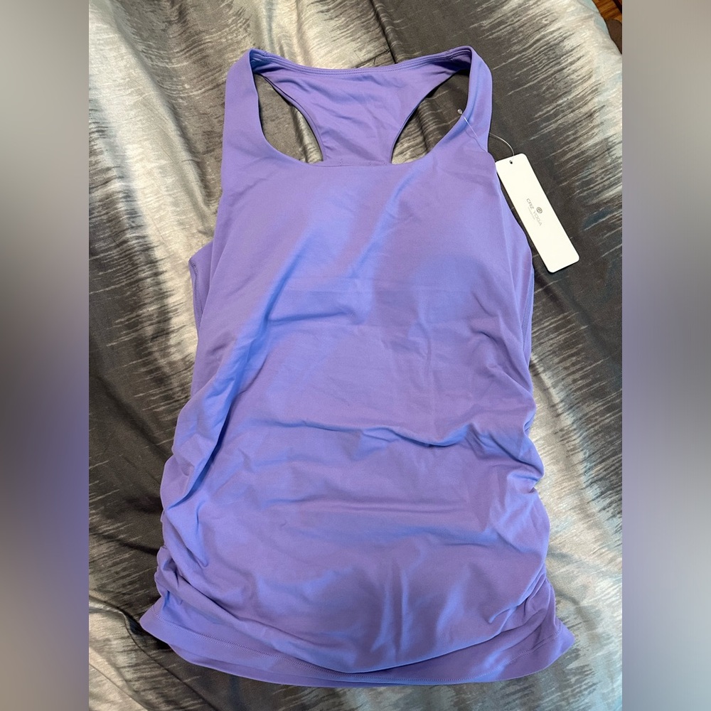CRZ Yoga Maternity Racerback Tank